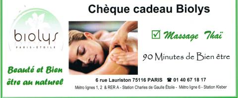 cheque cadeau